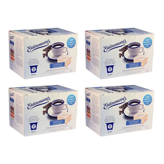  Entenmann's Single Serve Coffee, Vanilla 4/10 (40 Count)