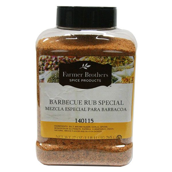  Barbecue Rub Special (1 Bottle/1 Lb 11 Oz ) - Farmer Brothers