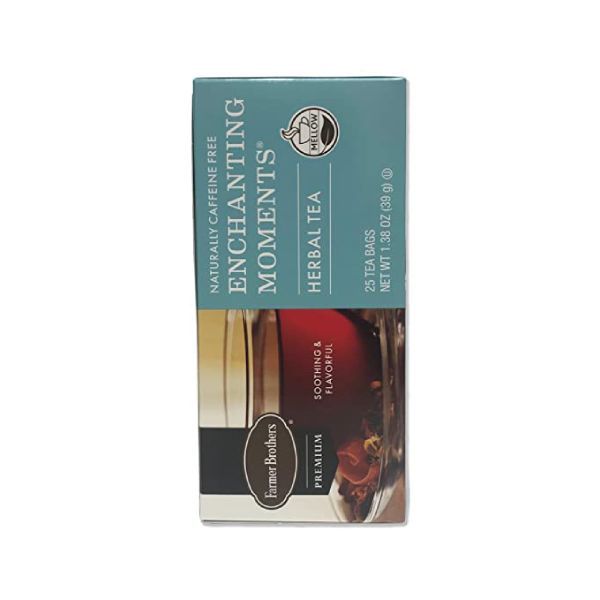  Farmer Brothers Premium: Enchanting Moments Hot Tea, 2/25 Ct Tea Boxes