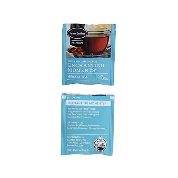  Farmer Brothers Premium: Enchanting Moments Hot Tea, 6/25 Ct Tea Boxes