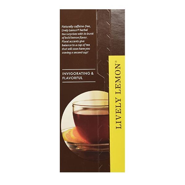  Farmer Brothers Premium Lively Lemon Hot Tea, 6/25 Ct Tea Boxes