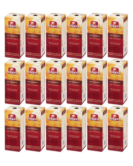  Folgers 1.25 Liter 100% Colombian (Eighteen)