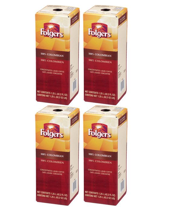  Folgers 1.25 Liter 100% Colombian (Four)