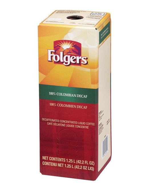  Folgers 1.25 Liter 100% Colombian Decaf (One)