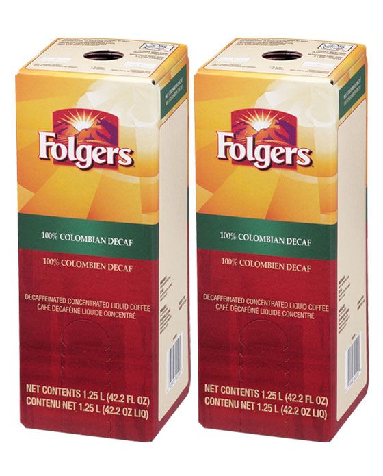  Folgers 1.25 Liter 100% Colombian Decaf (Two)