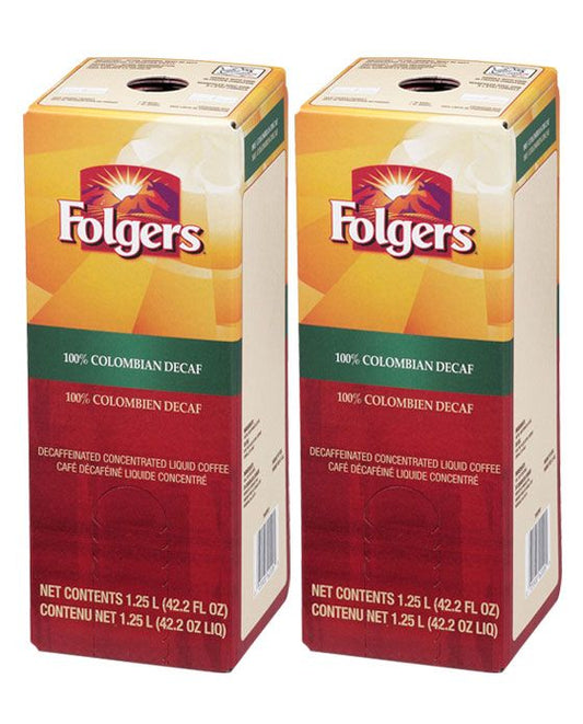  Folgers 1.25 Liter 100% Colombian Decaf (Two)