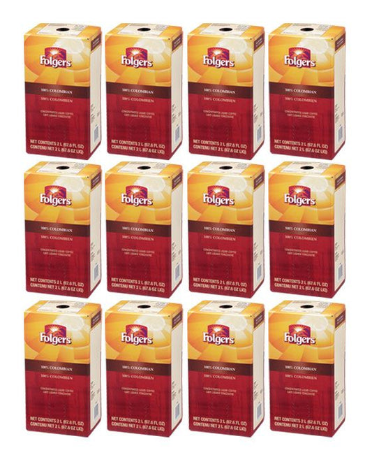  Folgers 2 Liter 100% Colombian (Twelve)