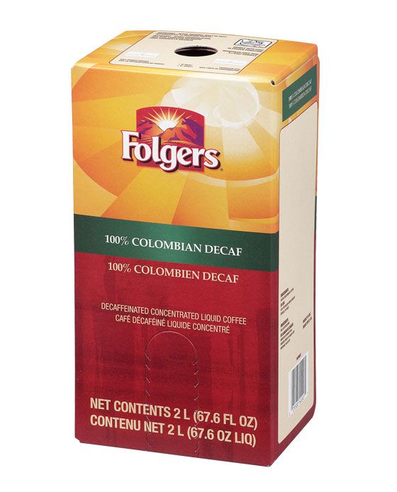  Folgers 2 Liter 100% Colombian Decaf (One)