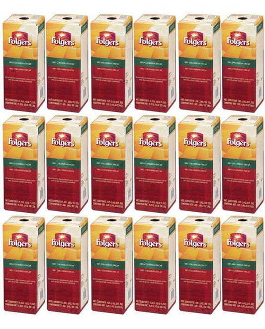  Folgers 1.25 Liter 100% Colombian Decaf (Eighteen)
