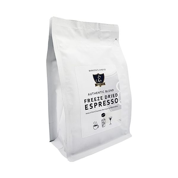  Edono Rucci Freeze Dried Espresso, Authentic Blend, 8oz Bag – Bold & Smooth