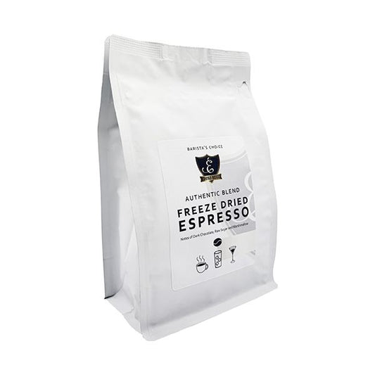  Edono Rucci Freeze Dried Espresso, Authentic Blend, 8oz Bag – Bold & Smooth