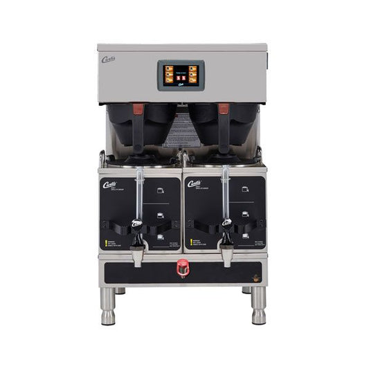  Curtis G4GEMT10A1000 Gemini Stainless Steel Twin Satellite Coffee Brewer - 220V
