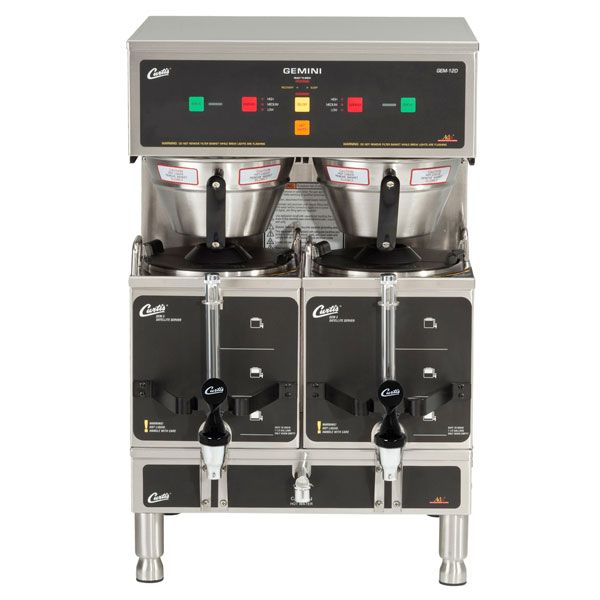  Curtis GEM-12D-16 Twin 1.5 Gal. 3 PH ADS Digital Coffee Brewer