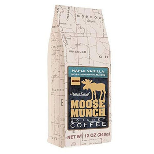  Harry & David Maple Vanilla Moose Munch Gourmet Coffee, 12 Oz