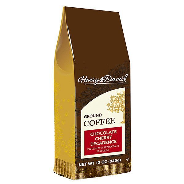  Chocolate Lovers Coffee Bundle With Brickhouse Coffee, Harry & David, M&M's And Moose Munch, Flavored Ground Coffee, 4 Bags