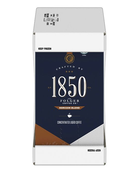  Folgers 2 Liter 1850 Horizon Blend (Replaces Dark Roast) (Twelve)