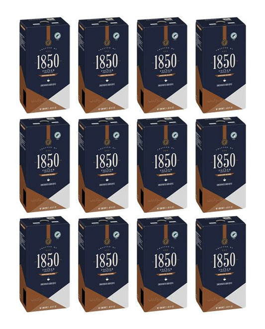  Folgers 2 Liter 1850 Horizon Blend (Replaces Dark Roast) (Twelve)