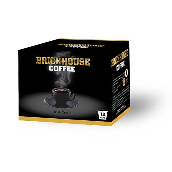  Irish Cream Single Serve Coffee Bundle With Brickhouse And Bailey's, 48 Single Serve Cups