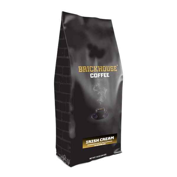  Brickhouse Ground Coffee, Irish Cream, 12oz Bag