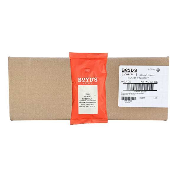  Boyd's Island Hazelnut Ground Coffee (46/2.5 Oz)