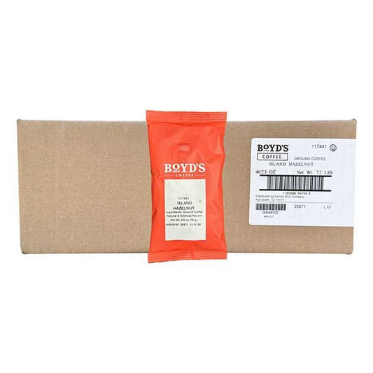  Boyd's Island Hazelnut Ground Coffee (46/2.5 Oz)