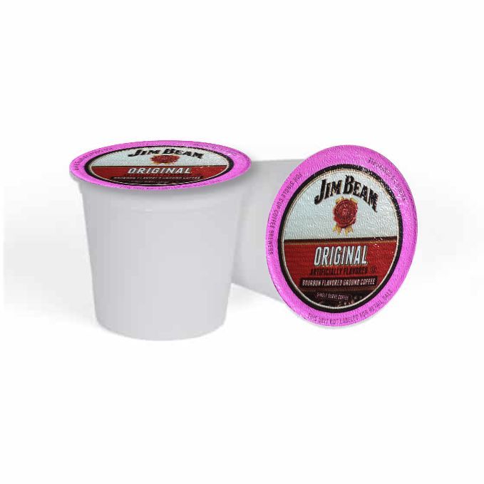  Jim Beam Original Bourbon Flavored Single Serve Cups, 18 Cups