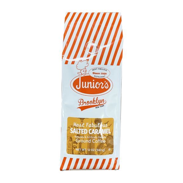 Junior's Most Fabulous Salted Caramel Ground Coffee, 2/12 Oz Bag