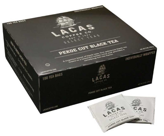  Lacas Coffee Company Hot Tea Pekoe Cut Black Tea
