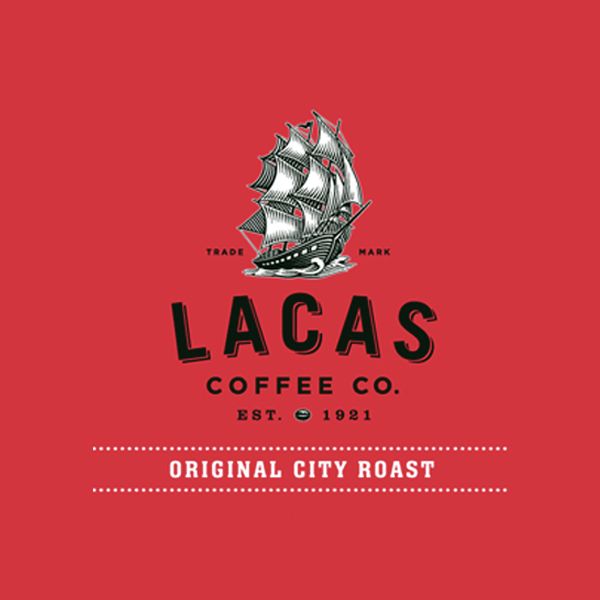  Lacas Original City Roast Ground Coffee, 25/16 Oz Bags – Premium Gourmet Blend With Sweet Full-Bodied Finish – Bulk Coffee For Cafés And Restaurants