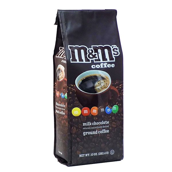  M&M's Milk Chocolate, Naturally And Artificially Flavored Ground Coffee, (2 Bags/10 Oz)