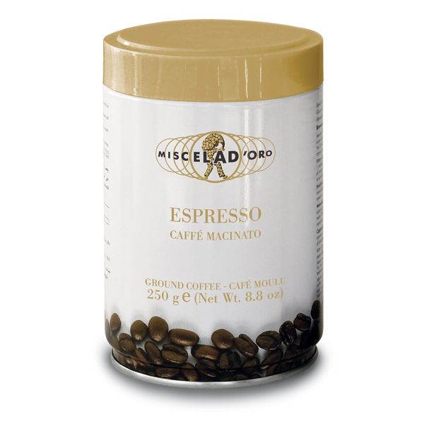  Miscela D'Oro Espresso Caffe Macinato Ground Coffee - 8.8 Oz