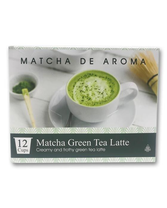 Matcha Green Tea Latte, 12 Single Serve Cups