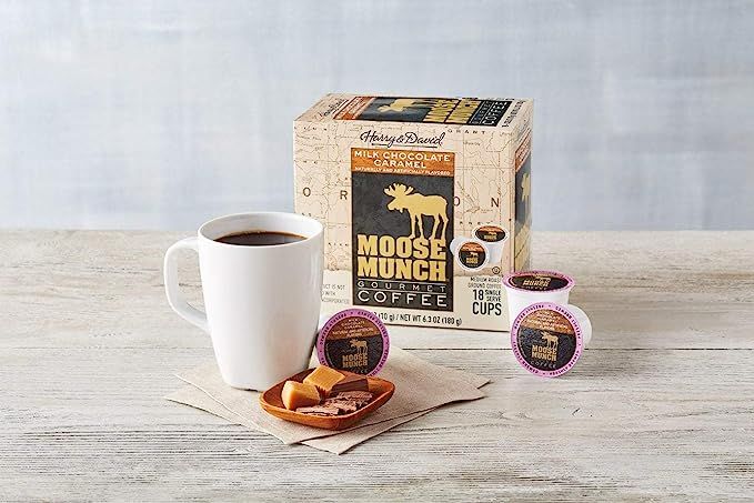  Moose Munch Northwest, Chocolate Caramel, Chocolate Peanut Butter, Maple Vanilla 4/18 Ct Boxes
