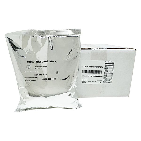 Brickhouse 100% Natural Milk, 6/1LB Bags