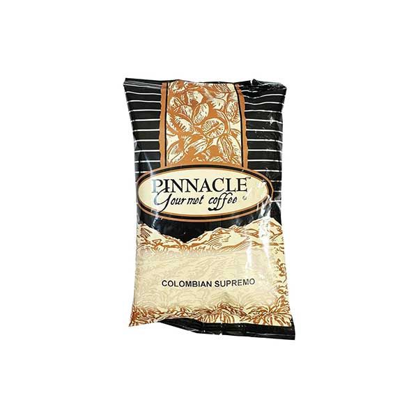  Pinnacle Ground Coffee, Colombian Supremo, 64/3oz Pre-Portioned Packets