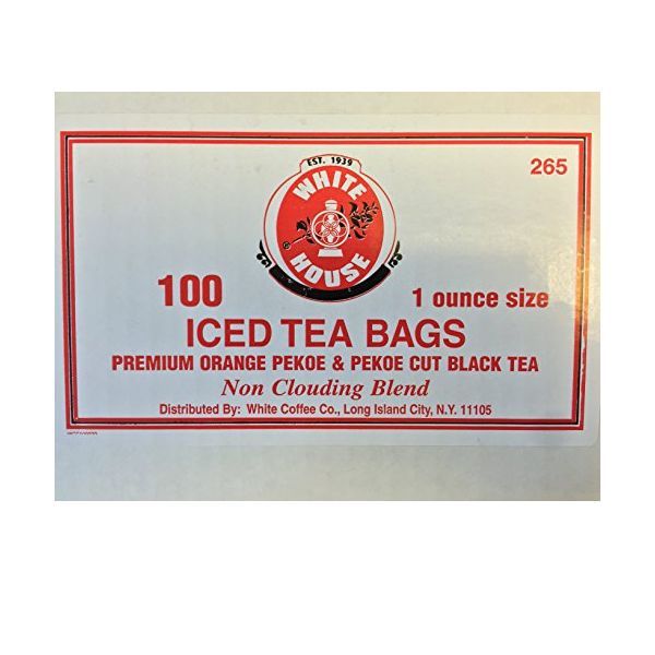  White House Premium Orange Pekoe & Pekoe Cut Black Tea (100/1oz)