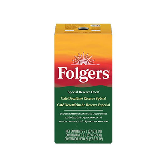  Folgers 2 Liter Special Reserve Decaf (One)