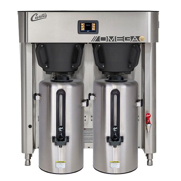  Wilbur Curtis OMGT16 Twin 6.0 Gallon 3 Ph Coffee Brewer With Transformer