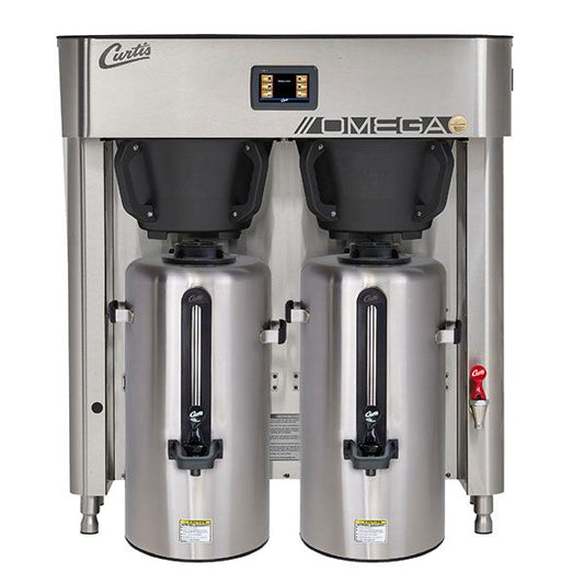  Wilbur Curtis OMGT16 Twin 6.0 Gallon 3 Ph Coffee Brewer With Transformer