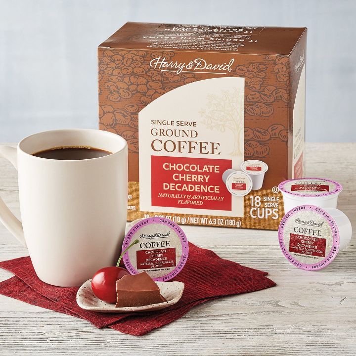  Harry & David Chocolate Cherry Decadence Single-Serve Coffee K Cups 100 Count