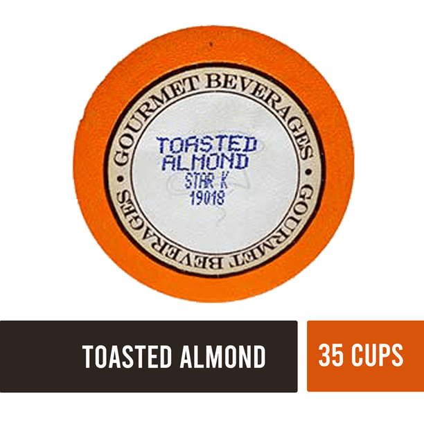  Toasted Almond Coffee, 35 Single Serve Cups